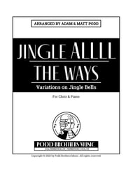 Jingle ALLLL the Ways Two-Part choral sheet music cover Thumbnail